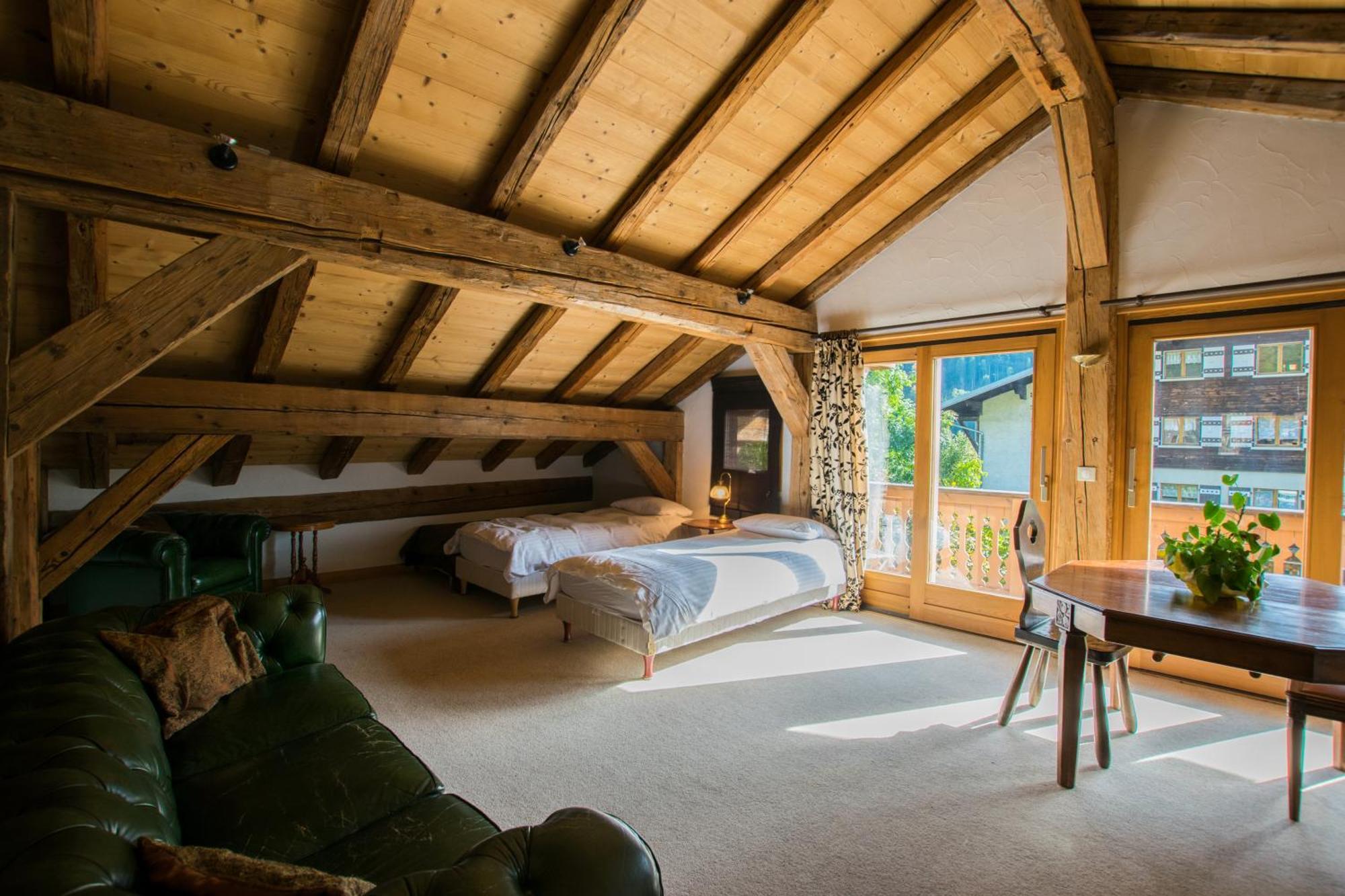 La Ferme Du Chateau Abondance Esterno foto