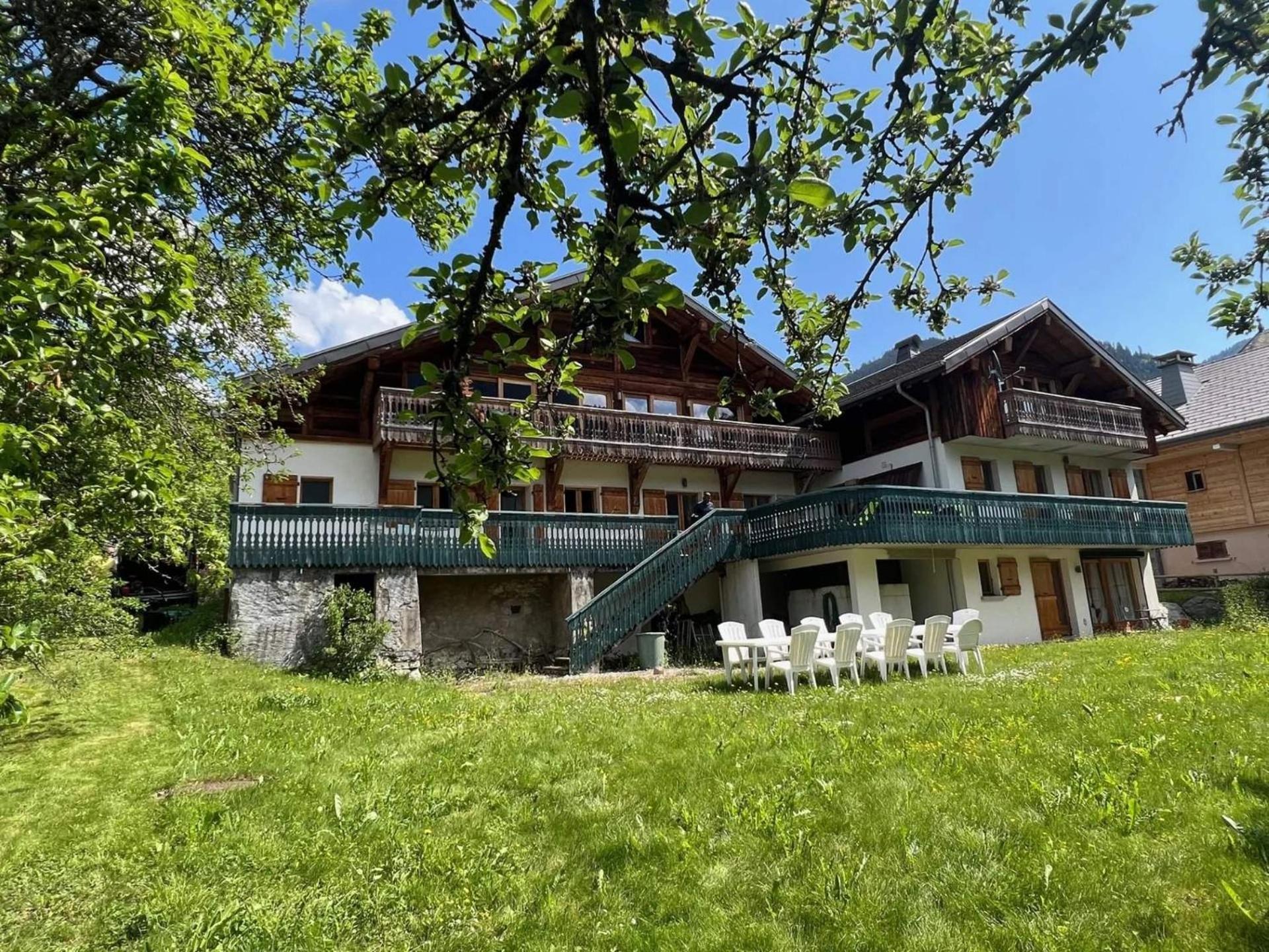 La Ferme Du Chateau Abondance Esterno foto